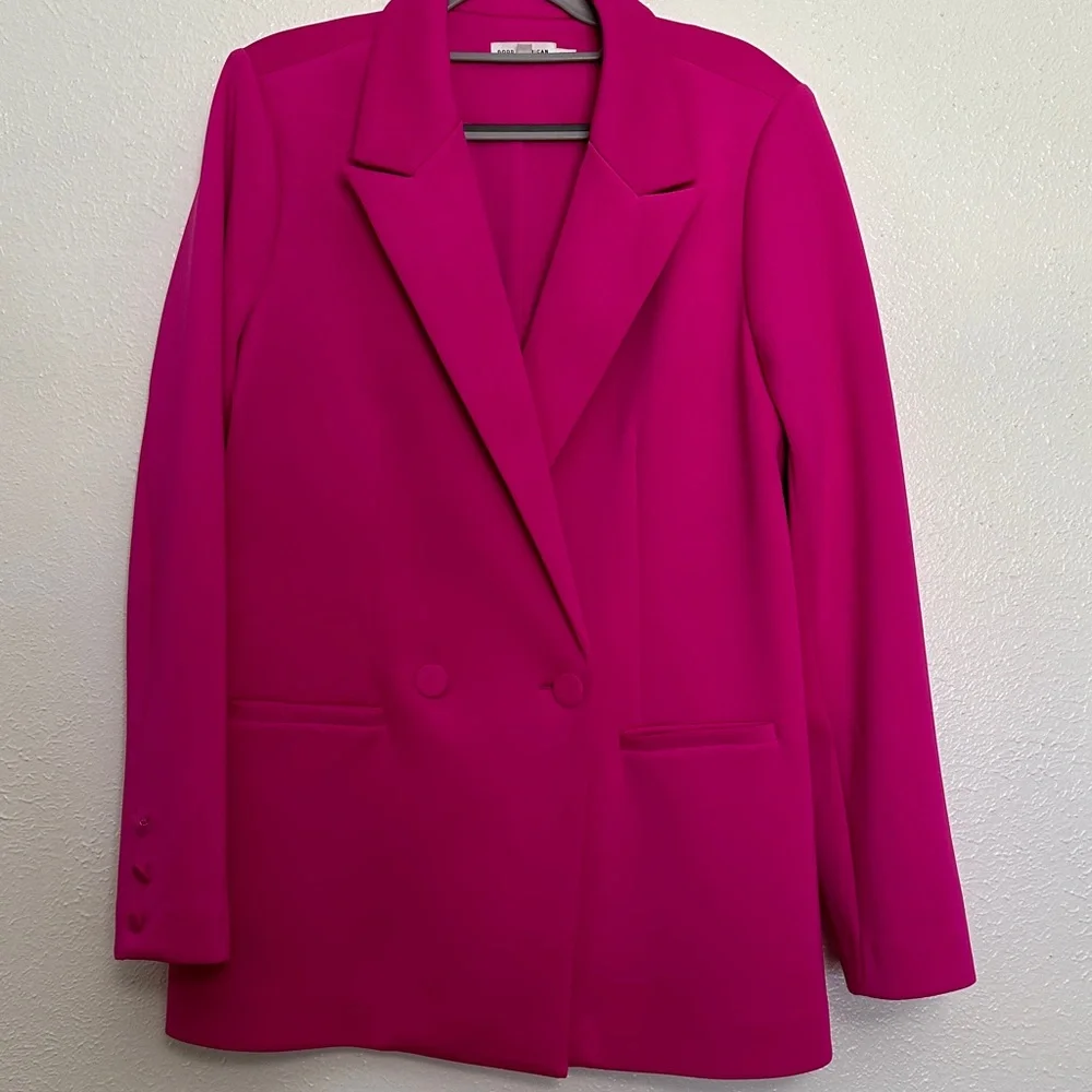 Good American Double Breasted Scuba 2.0 Blazer - Picture 3 of 12